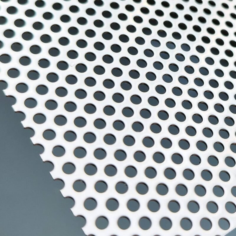 Anti-Slip Safety Perforated Plates for Maintenance Walkways and Platforms Perforated Metal Sheet Manufacturer _ Anti-Slip Plates for Equipment, Facades and Ventilation Structures