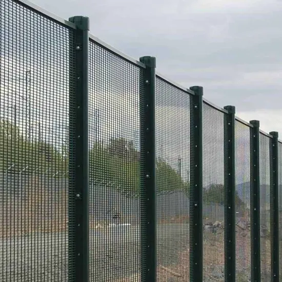 Heavy Duty Steel Fence Panels for Warehouse and Infrastructure Protection Industrial Steel Fence Supplier for Warehouse, Factory and Municipal Projects