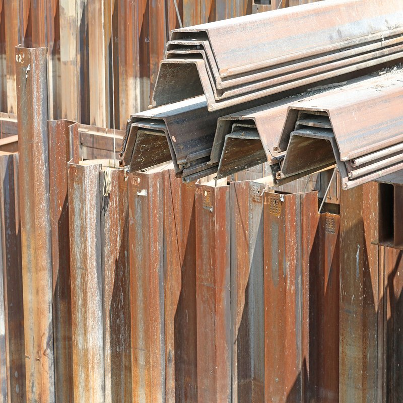 Steel Sheet Pile, Sheet Piling, Steel Piling, U-pile, Z-Piile SY390 S430GP Steel Sheet Pile Suppliers