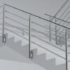 Custom Handrail System _ Platform Railing, Stair Handrail & Equipment Enclosure _ Stainless Steel _ Galvanized _ Factory Direct
