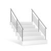 Custom Handrail System _ Platform Railing, Stair Handrail & Equipment Enclosure _ Stainless Steel _ Galvanized _ Factory Direct