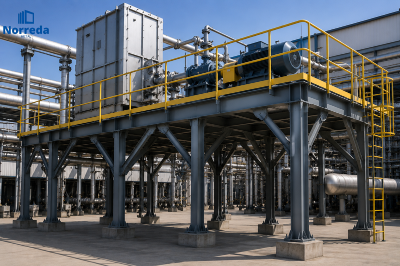 Equipment support structure applications