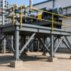 Pump equipment support platform