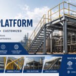 Heavy duty galvanized steel platform structure